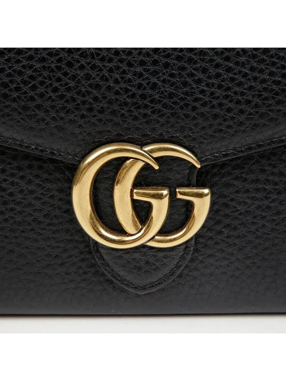 Gucci Gg Marmont Chain Wallet Leather #326323G11B